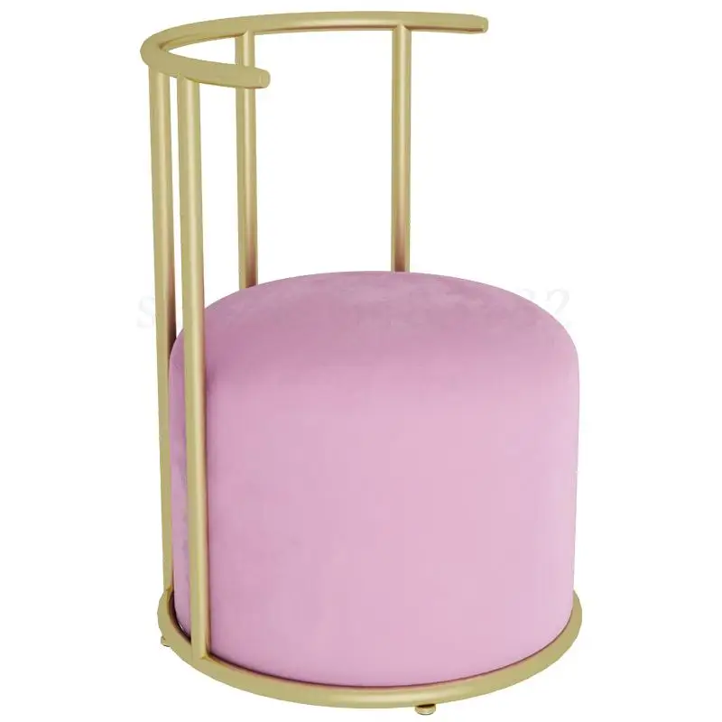 Скандинавский одиночный маленький диван для отдыха сетчатый красный