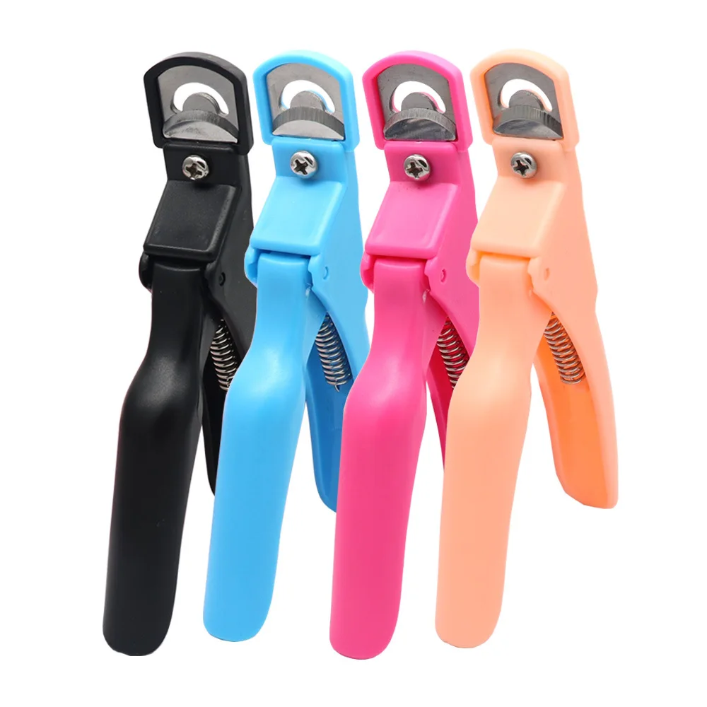 

RosyRozy Manicure Nail Edge Cutter Stainless Steel Nail Clipper for Acrylic Fake Nail Cutter Artificial Fingernail Cutter False