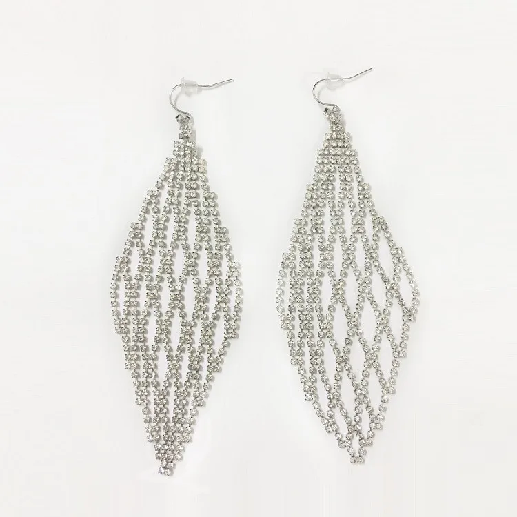 

New European and American spider web Earrings gland long Earrings Fashion Earrings