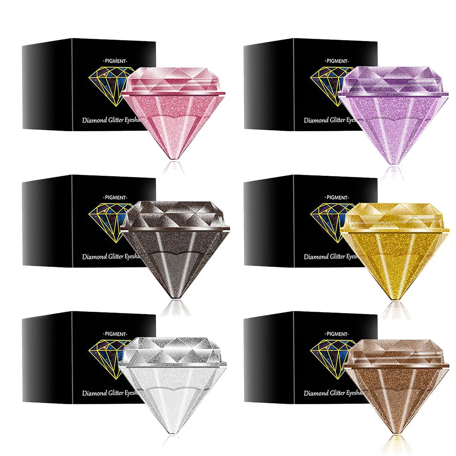 

Lasting Used To Daily Brighten Up The Eyes High Pigmented Metallic Shimmer Jelly Gel Eyeshadow Highlight Liquid Pigment