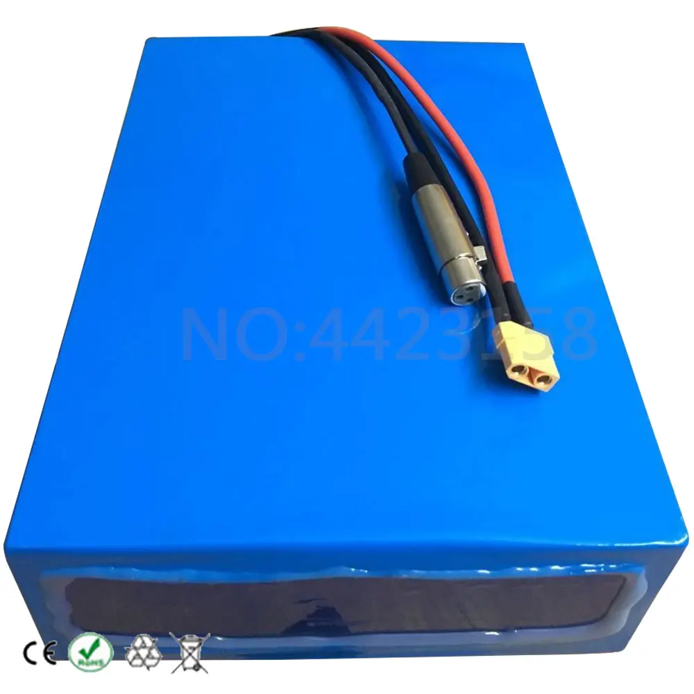 ЕС США без налога 48 в 2000 Вт Электрический велосипед батарея 35 Ач литиевая В с 50A BMS