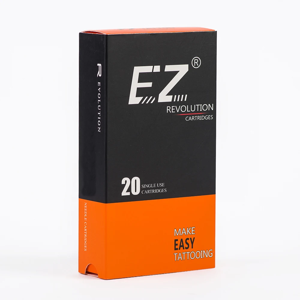 Картридж EZ Revolution для тату-игл Круглый растушевыватель #12 0 35 мм длинный конус 3 5