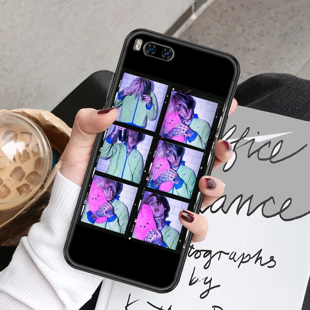 Чехол для телефона rapper lil peep Xiaomi Mi Note 8 9 10 11 9T 10T A3 Lite Pro Ультрачерный силиконовый