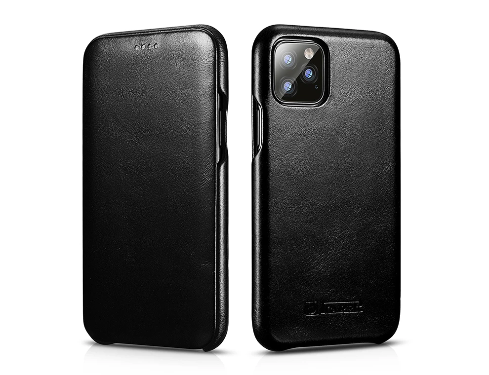 ICARER чехол из натуральной кожи для iPhone 11/Pro/Max роскошный флип-чехол для Apple iPhone 11 Pro Max чехол s