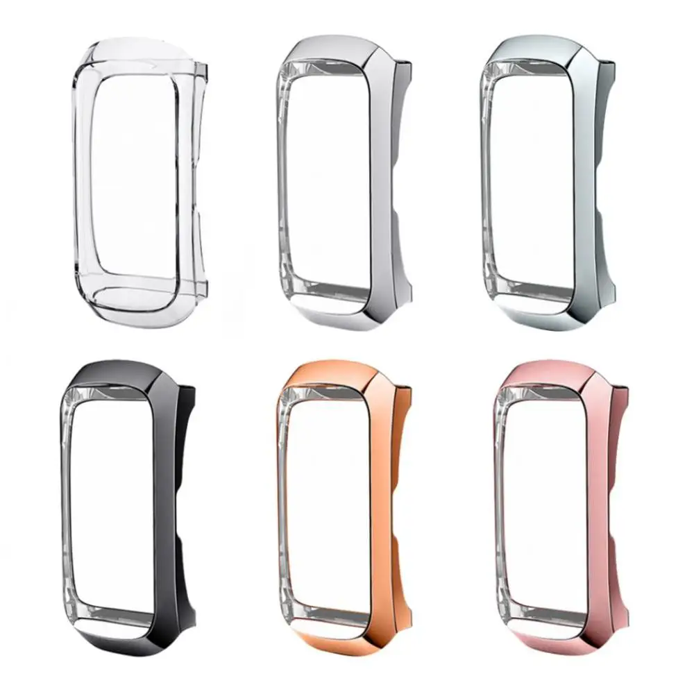360 градусов ТПУ защитный чехол для samsung Galaxy Fit SM R370 умный браслет Защитное