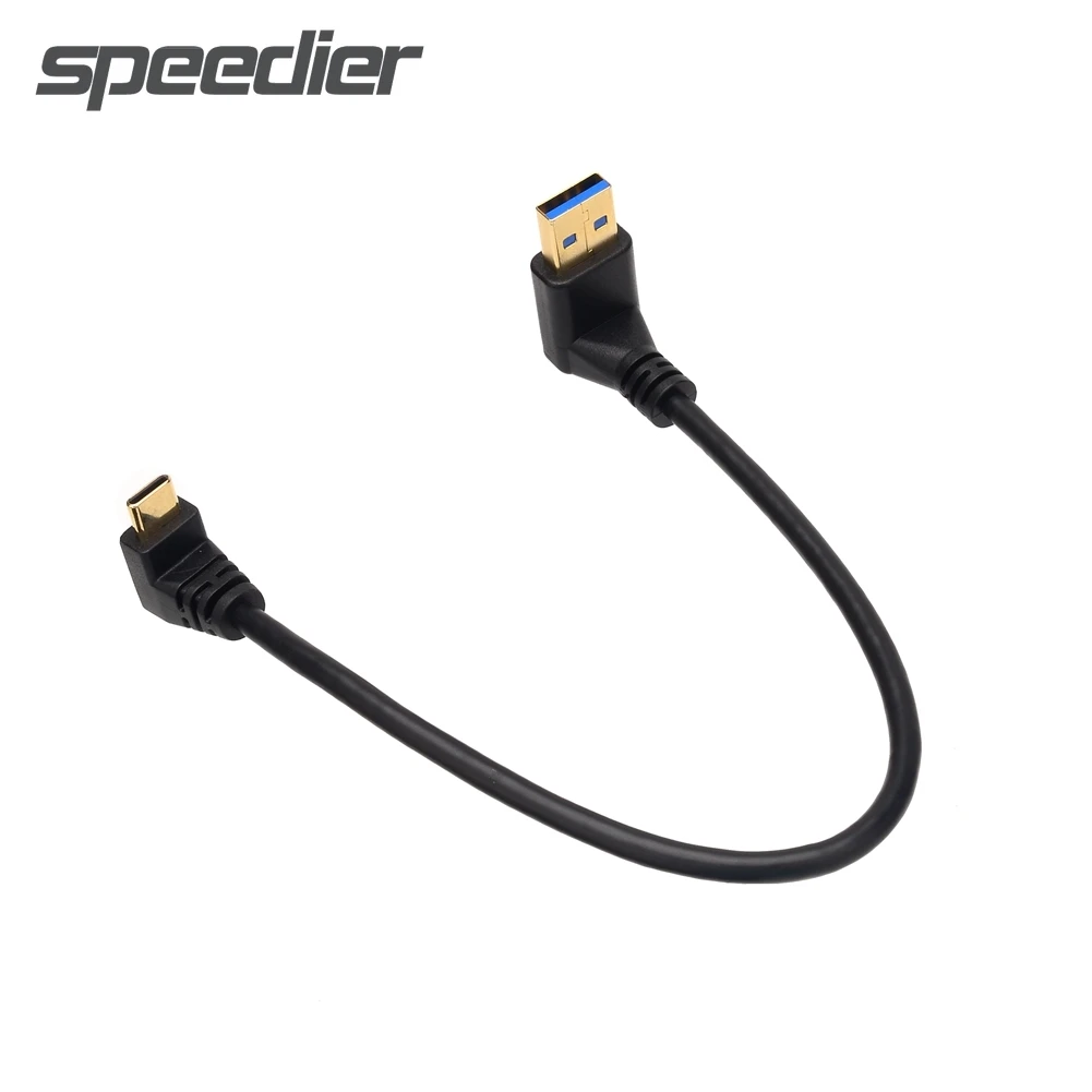 Вверх вниз влево и вправо двойной локоть Тип C кабель для передачи данных USB3.0