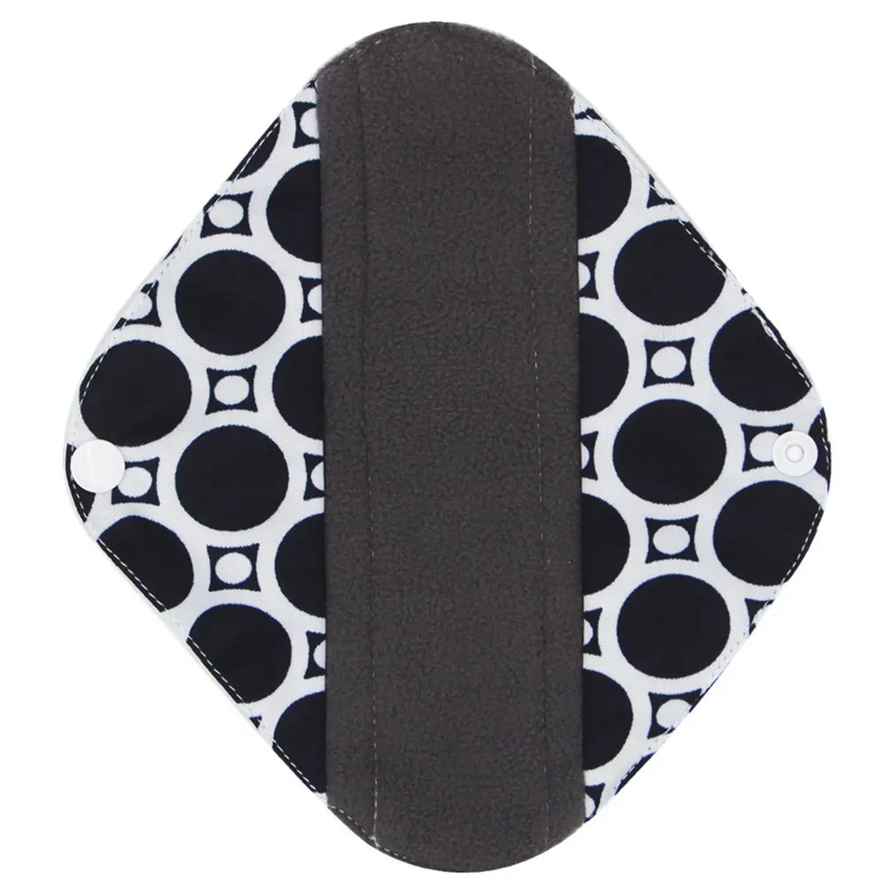 1 шт. моющиеся органические многоразовые бамбуковые тканевые менструальные