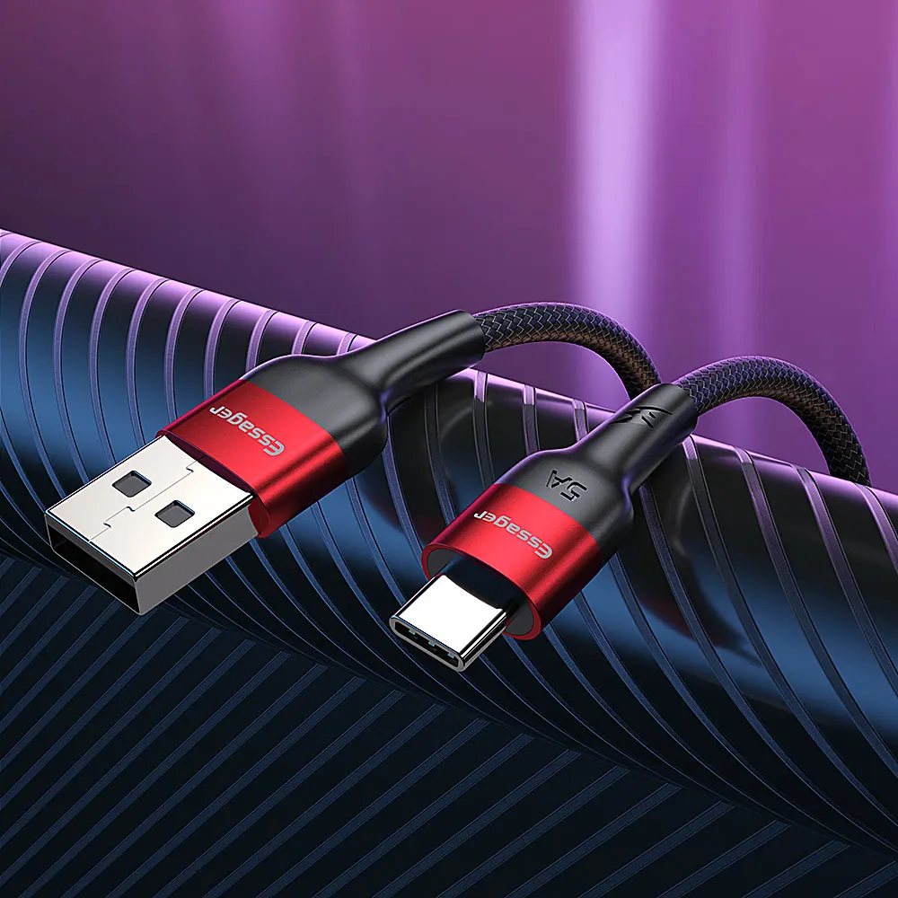 Essager 5A usb type C кабель для huawei mate 20 P30 P20 Pro Lite Xiaomi Redmi Note 7 USBC type-C шнур Быстрая зарядка USB-C провода