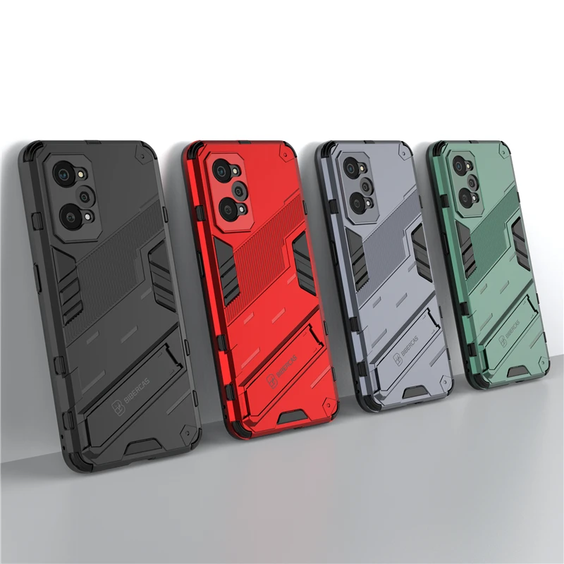 

For Realme GT Neo2 Case Cover for Realme GT Neo 2 Master Explorer 5G Protective Cover Punk Armor Kickstand Back Phone Case Shell
