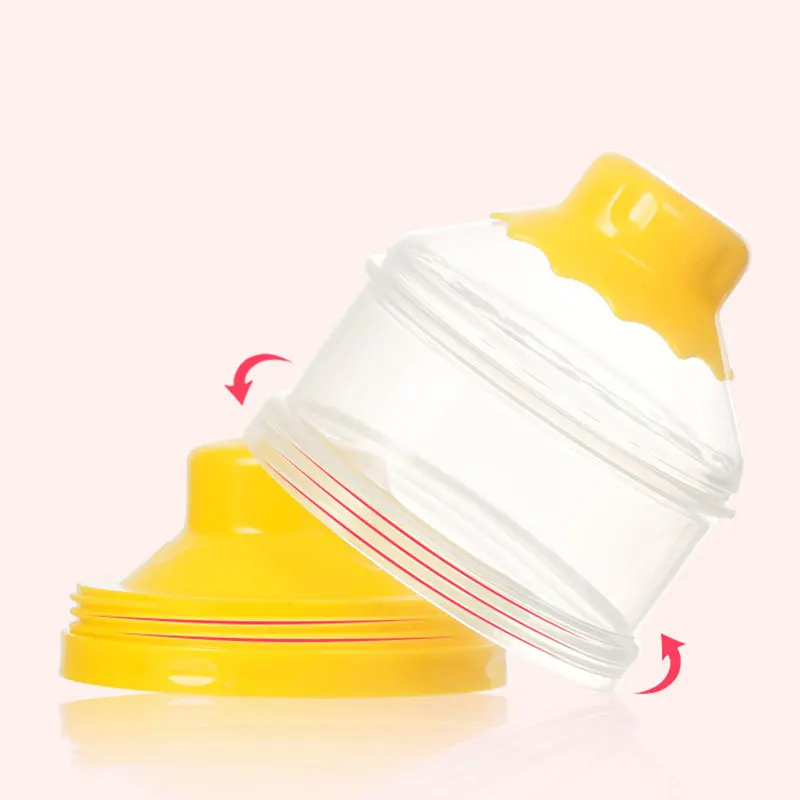 3 Layer Baby Milk Powder Container Food Storage Box Portable Formula Dispenser Feeding for Pojemnik Na Mleko | Мать и ребенок
