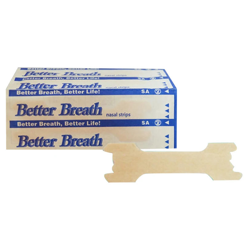 

100 Pcs Better Breathe Nasal Strips Anti Snoring Strips Sleep Snoring Nasal Strips Health Care P9