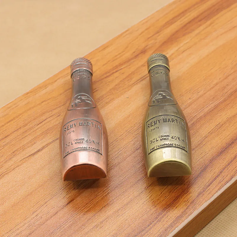 Классическая медная ручка для шкафа винных бутылок зеленая красная из цинкового