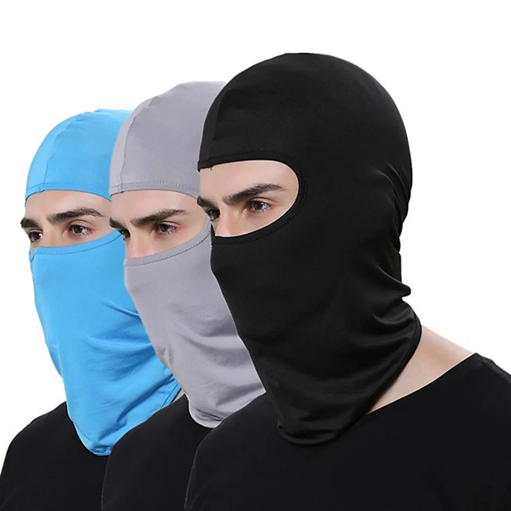 

Cycling Balaclava Full Cover Face Mask Motorcycle Face Mask Hat Balaclava lycra Ski Neck Summer Sun Ultra UV Protection Thin Hot