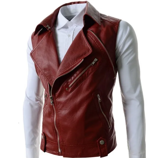 

Men Autumn Winter 2020 Outerwear Rock Casual Punk Genuine Leather Jacket Male Coat Fashion Design Brand Clothing