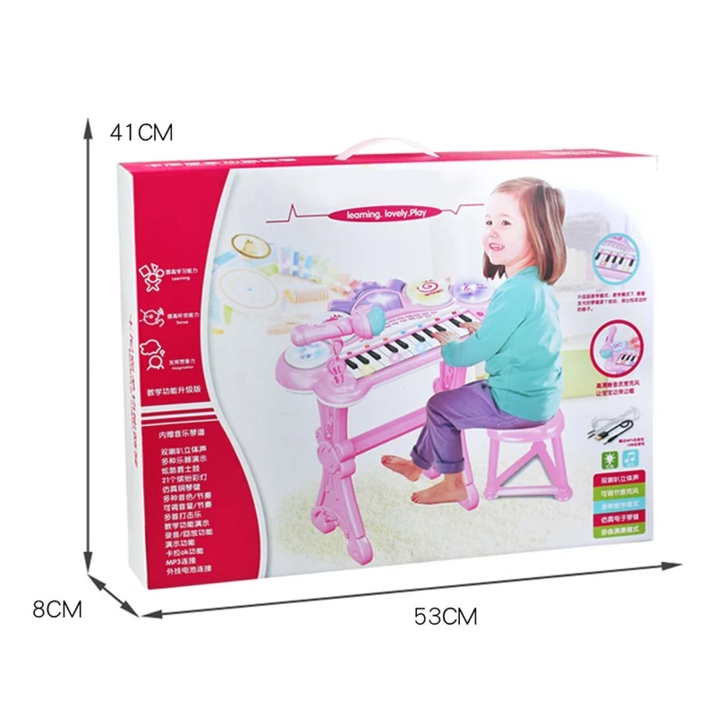 

24 Keys Electronic Keyboard Piano Organ Toy Children Musical Instrument Kids Toy