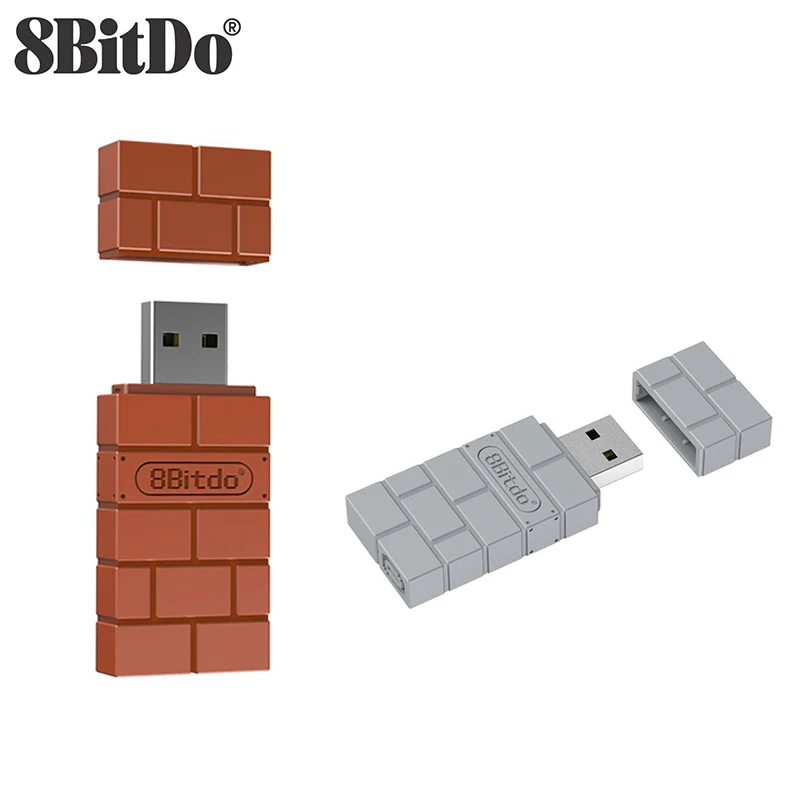 

8Bitdo Wireless Bluetooth USB RR Adapter for Switch Windows Mac Raspberry Pi Switch Lite Support PS4 PS5 Xbox one Controller