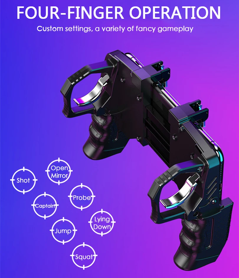 Игровой контроллер Fpr PUBG для мобильных телефонов джойстик с кнопками L1R1