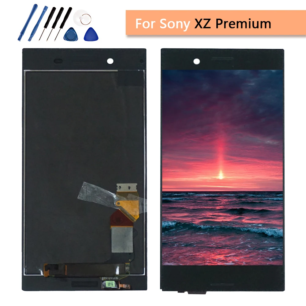 5.5LCD дисплей для Sony Xperia XZ премиум сенсорный экран дигитайзер Сенсорная панель