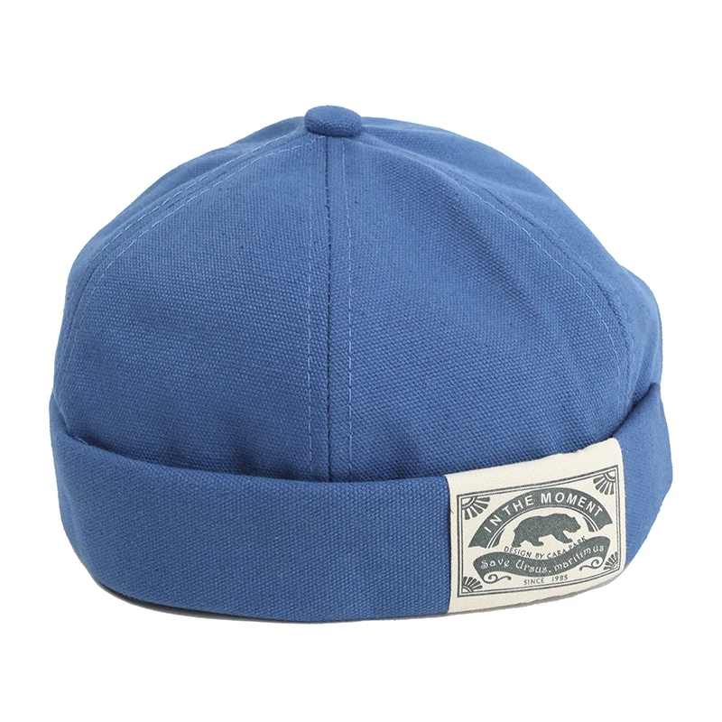 12 Pieces/Lot Men's Women's Beanies Cap Hat Brimless Sailor Docker Caps Wholesale Link Mix Colors