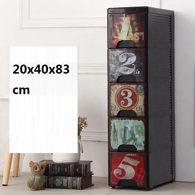 Потертый вспомогательный комод для хранения Armario дома ящик салона| |