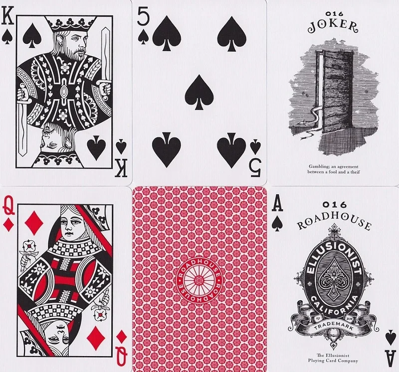 Ellusionist Roadhouse Playing Cards Deck by Daniel Madison Bicycle USPCC Poker Magic Card Games Tricks Props | Игрушки и хобби