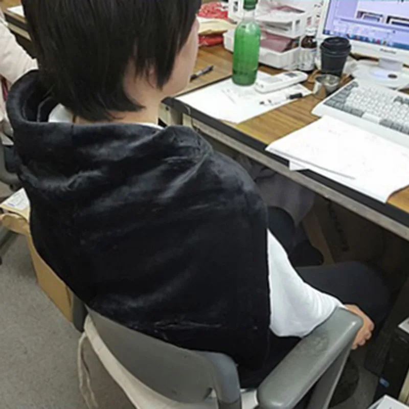 Мягкая шаль с подогревом и USB зимнее электрическое одеяло для шеи плеч JS23 | Дом сад