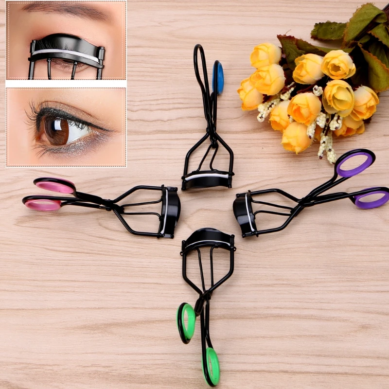 Пластиковая ручка щипцы для завивки ресниц Пинцет наращивания ролики зажим