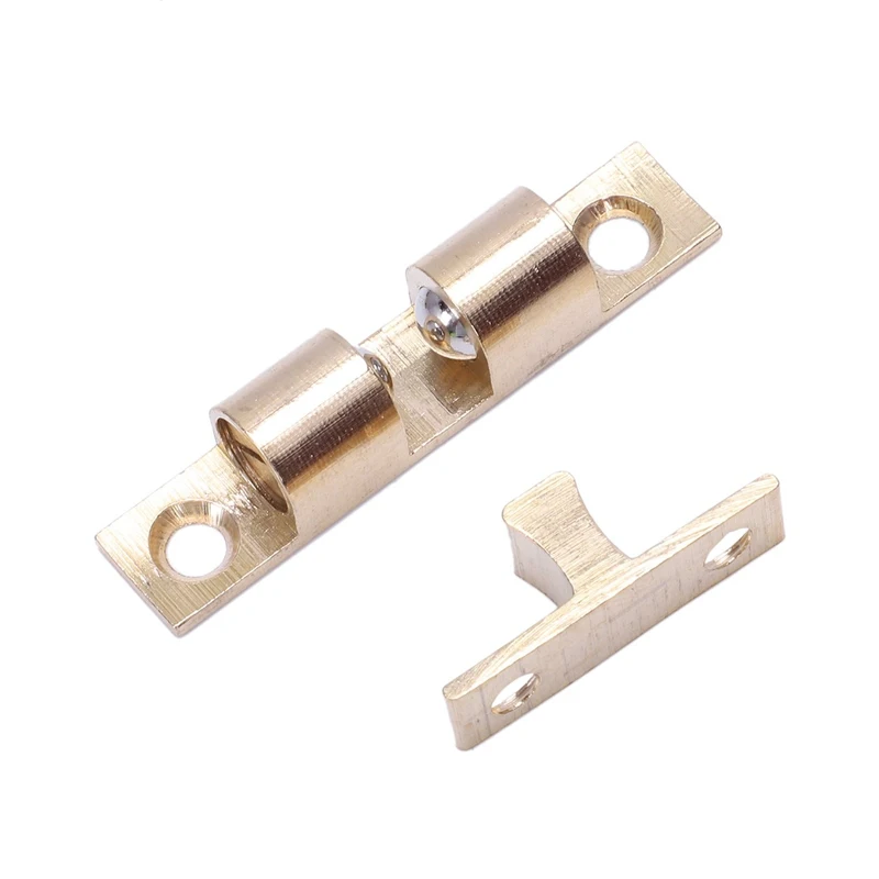 4 шт. латунная мебель дверная застежка остановка фурнитура для шкафа кухонный