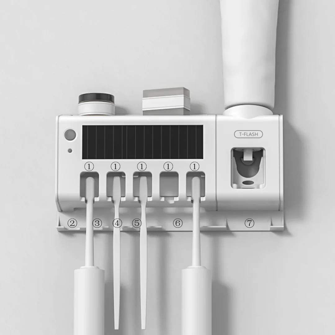 Youpin T-FLASH Smart UVC стерилизация дезинфицирует солнечный светильник перезаряжаемый
