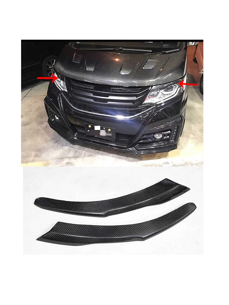 Модифицированная наклейка для передней фары из углеродного волокна HONDA Stepwgn 2015-2017