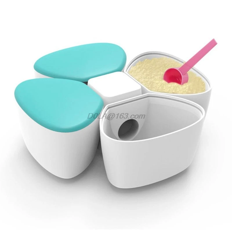 Детский контейнер для дозатора молочного порошка детский портативный чехол PP