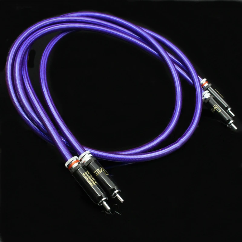 Пара кабелей Van Den Hul MC Silver IT 65G RCA с разъемом WBT