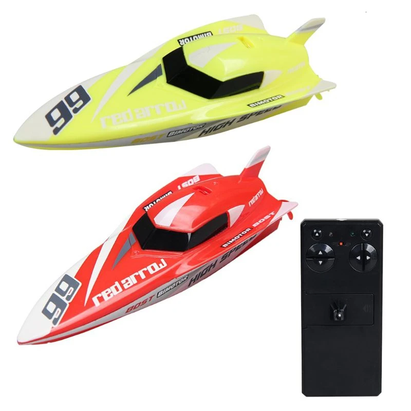 3312M 2.4GHz RC Ship Boat 4 Channels High Speed Mini Racing Waterproof Rechargeable Speedboat Children Toy | Игрушки и хобби