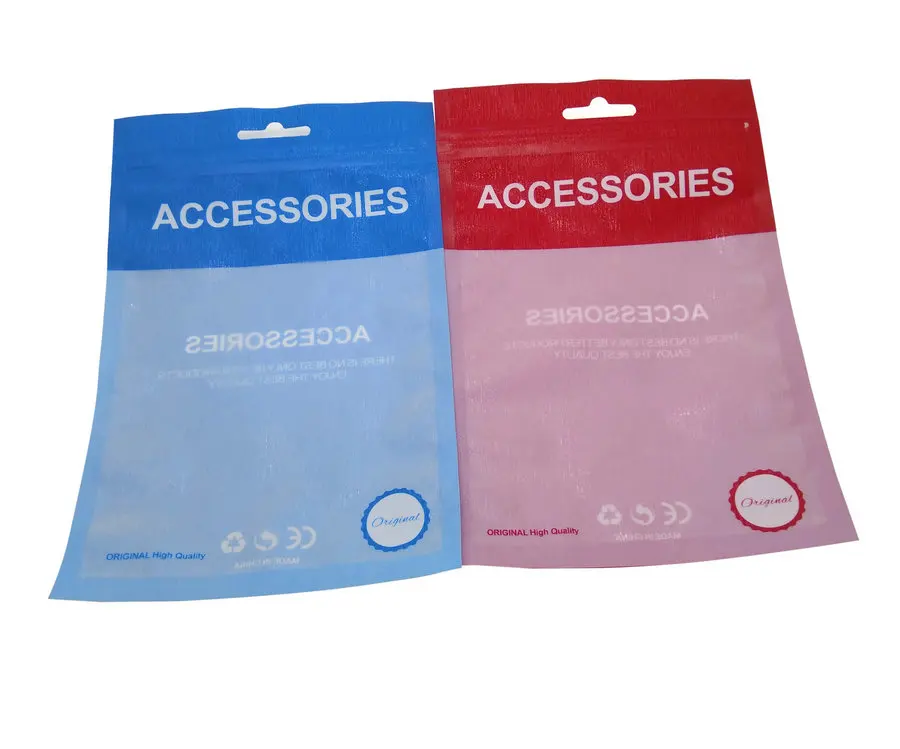 Пластиковый пакет на молнии для мобильного телефона USB-кабель 100 шт. 10 5 х15 см