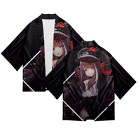 summer 3d high school dxd kimono t shirt men women cardigan harajuku style casual black boysgirls sun protection shirt