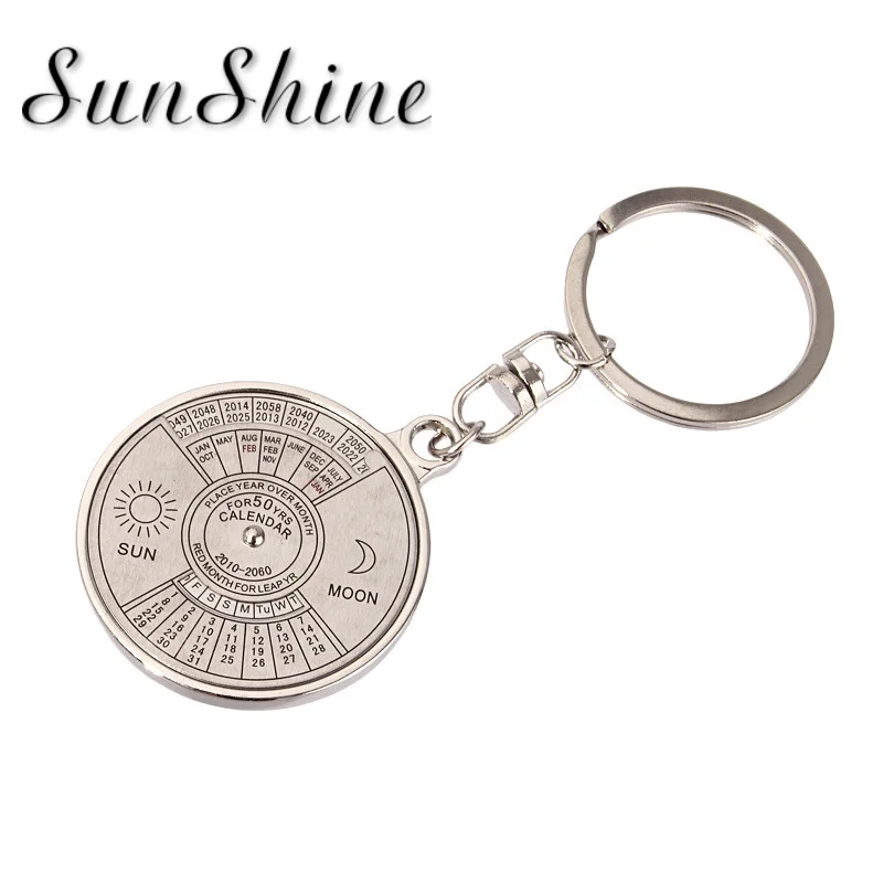 Кемпинг и Туризм инструмент солнце луна Узор Открытый EDC 50 лет вечный календарь