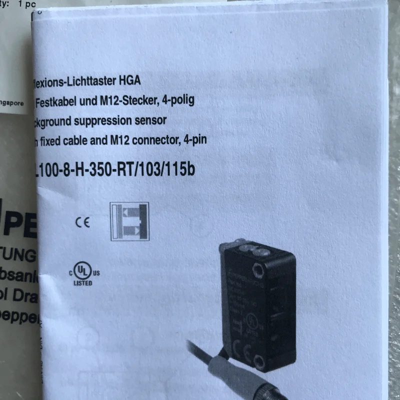 Ml100-8-h-350-RT/103/115b P + F фотоэлектрический датчик Индукционное устройство