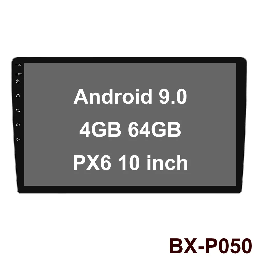 P050 10 inch TFT Bosion Android 9,0 Автомагнитола для " 10,1" Универсальный Автомобильный dvd-плеер gps navi автомобильные аксессуары Авторадио ips экран 4 Гб+ 64 ГБ - Цвет: P050 10 inch TFT