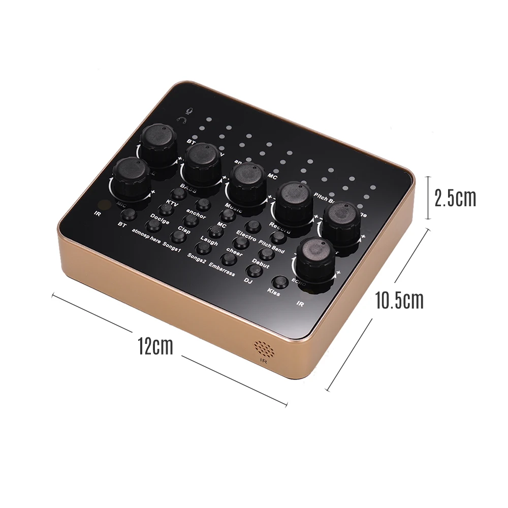 Живой звук карты преобразователь голоса несколько звуковых эффектов