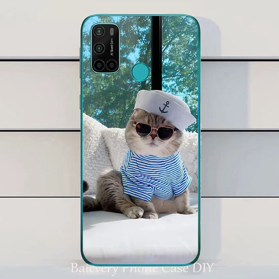 For VSMART JOY 4 Case Wolf Silicon TPU Fundas for Vsmart Joy Cat Animal Shell Bag Housing Phone Cases | Мобильные телефоны и