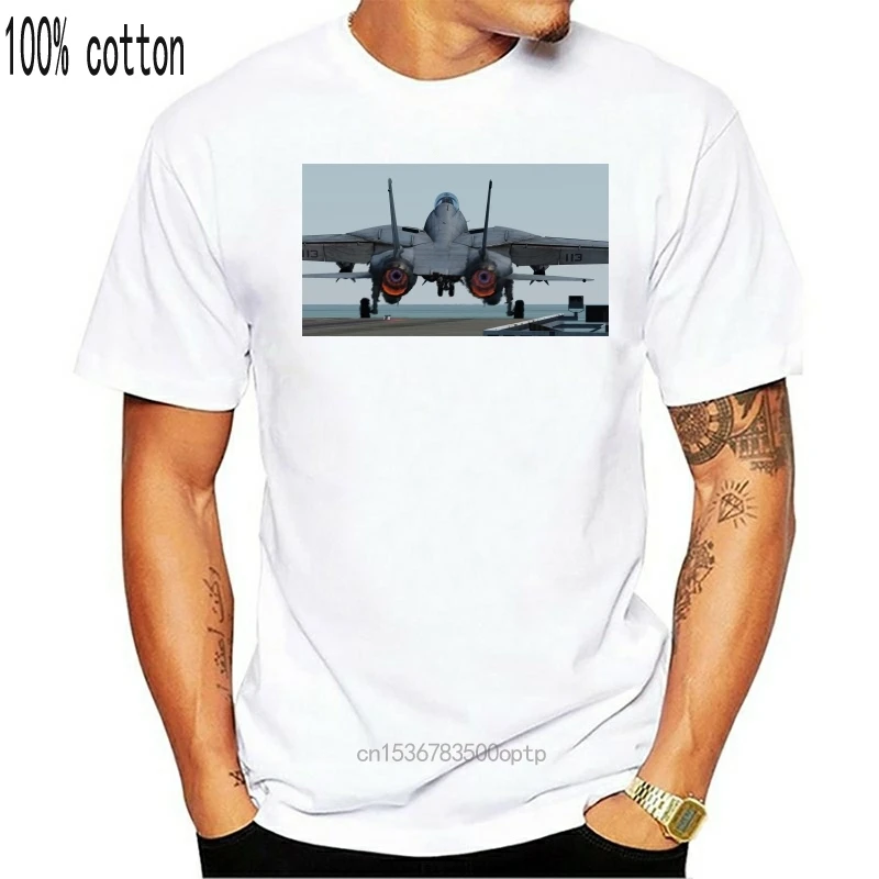 Футболка унисекс с коротким рукавом F 14 Tomcat 05 | Женская одежда