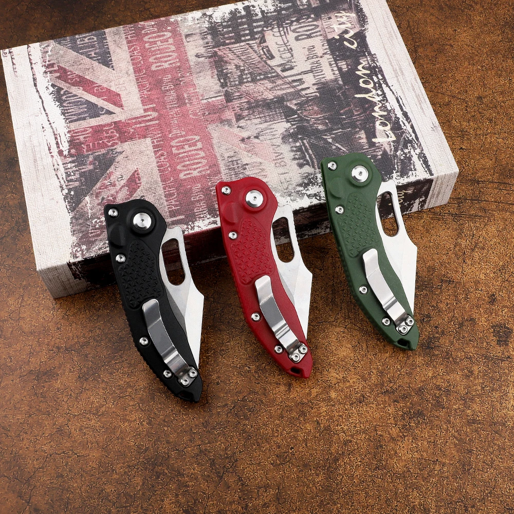 Складной нож GUO с микро технологией DOC (контакт смерти) m390 лезвие для охоты на