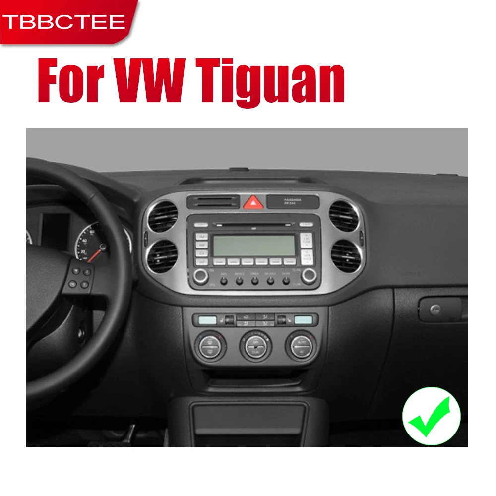 Автомагнитола TBBCTEE 2 Din Android для Volkswagen VW Tiguan 2010-2015 автомобильный мультимедийный