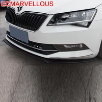 auto modification sticker guard style coche bumper protector accessories car molding styling mouldings 16 17 18 for skoda superb