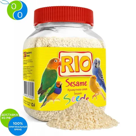 Рио Лакомство Кунжут для всех видов птиц 250 г - изображение