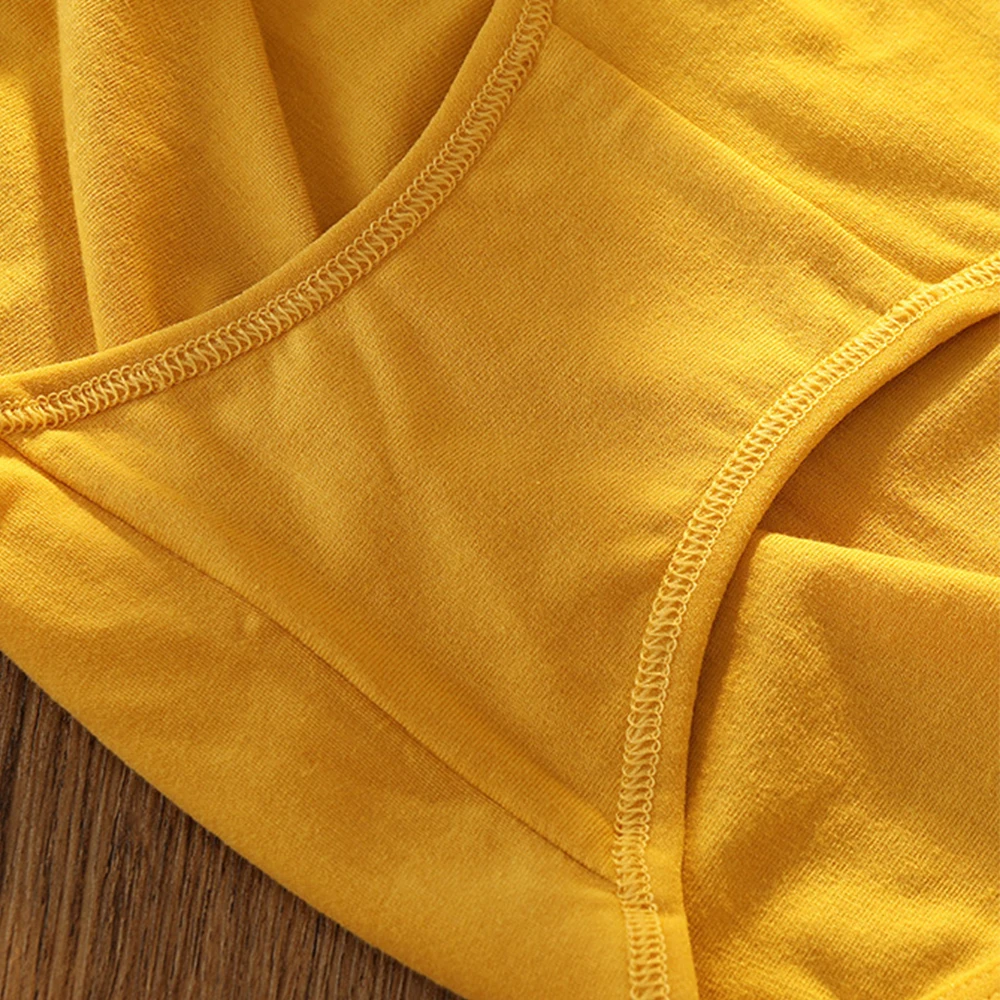 

1 Pcs Low Waist Cotton Ladies Briefs Underwear Soft Comfortable Seamless Solid Color Female Ultra-thin Panties