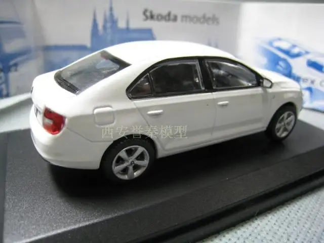 ABREX 1/43 масштаб SKODA RAPLD литой металлический автомобиль модель игрушки для коллекции, подарок, дети