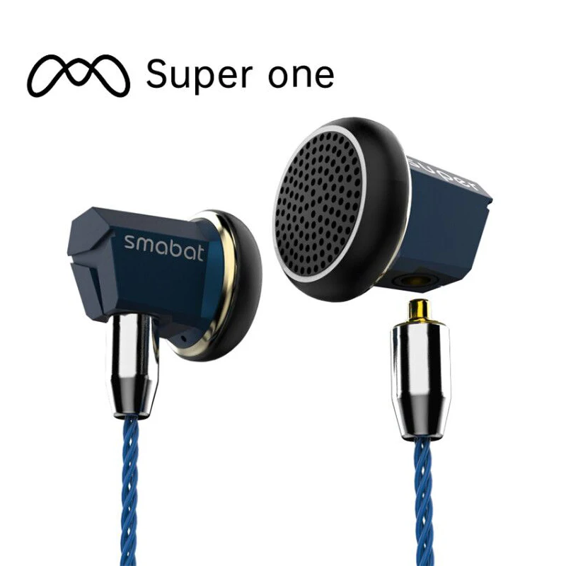 

Smabat супер один динамический плоской головки привода затычки для ушей наушники MMCX съемный кабель HIFI музыкальные наушники гарнитура наушник...