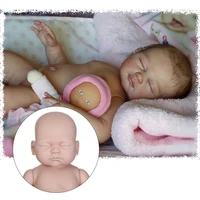 19inch reborndoll kit lifelike real touches unfished diy uncolored dolls body parts q0i2