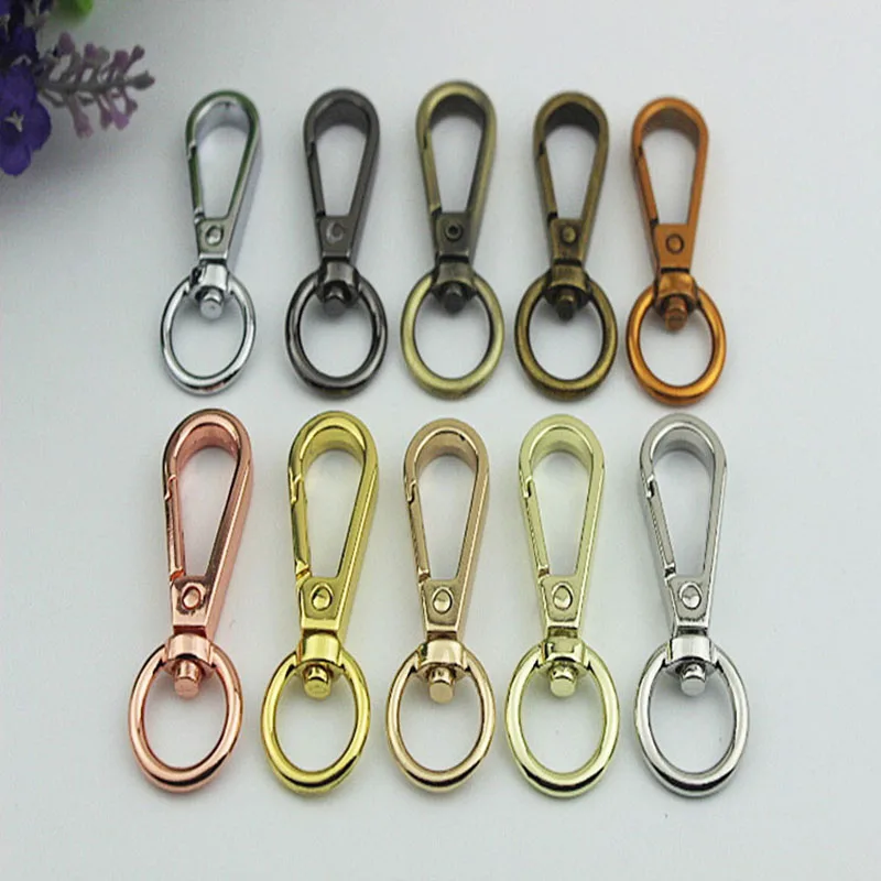 

5Pcs 13mm Metal Buckles Lobster Clasp Swivel Trigger Clips 1/2 inch Snap Hook for Bags Strap Leather Craft DIY Accessories